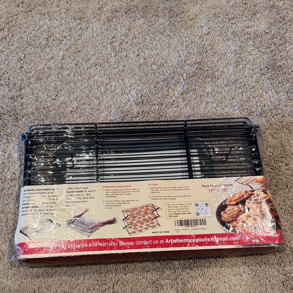 New! 3Tier Expandable Cooling Rack - Picture 3 of 5